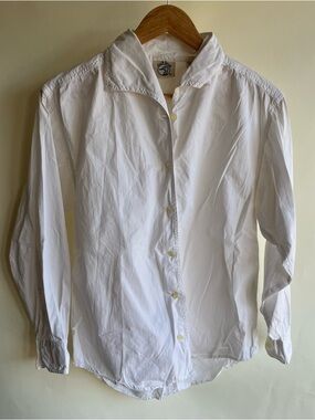 Duck Head Button Up Shirt Women’s Sz Lg Long Sleeve Collared EUC